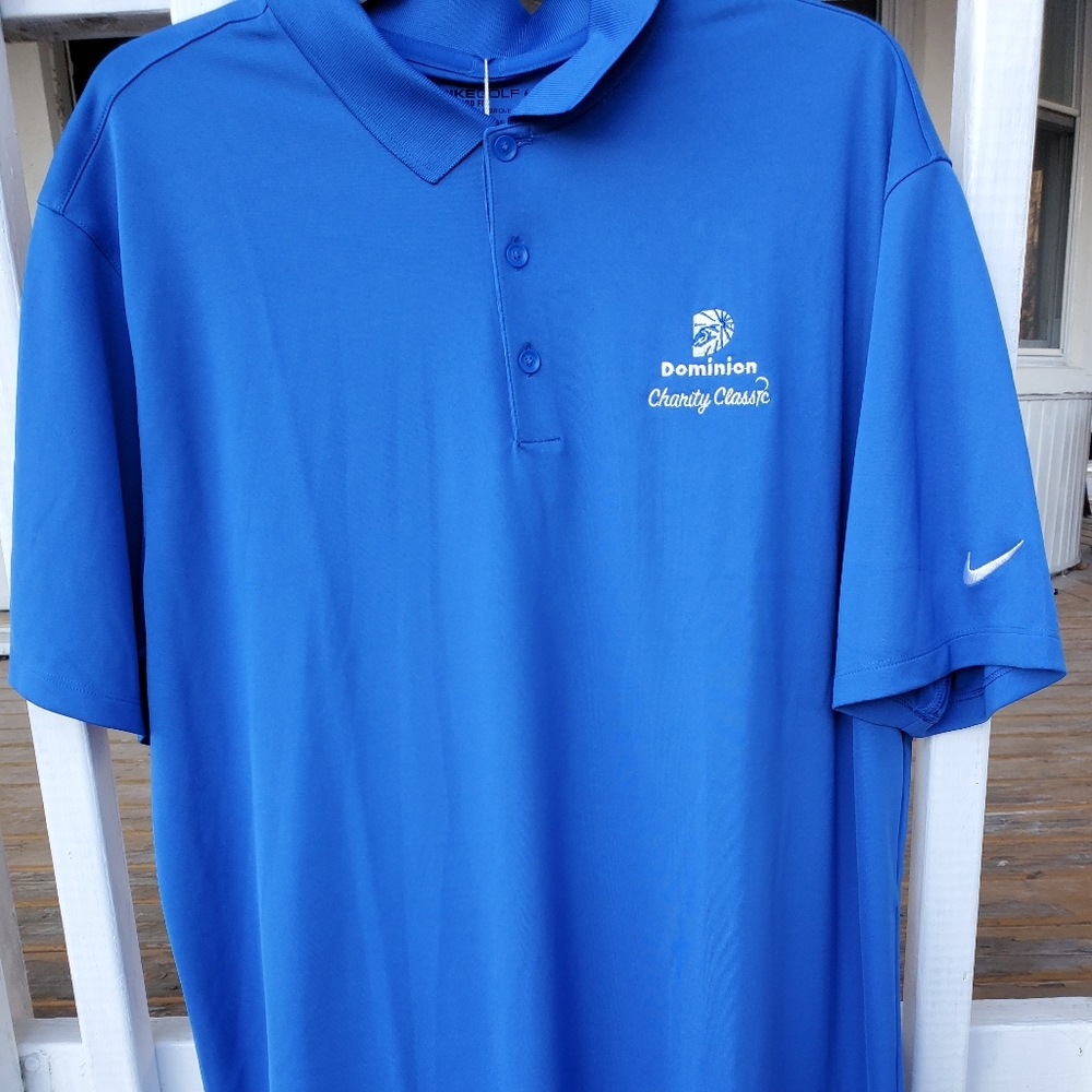 Blue Nike Golf Shirt